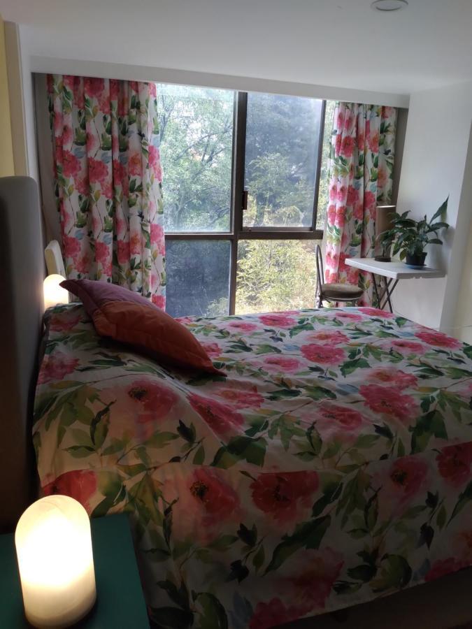 Habitación en casa particular Charming Sunny Bedroom Overlooking Beautiful Amsterdam Avenue In Condesa Area